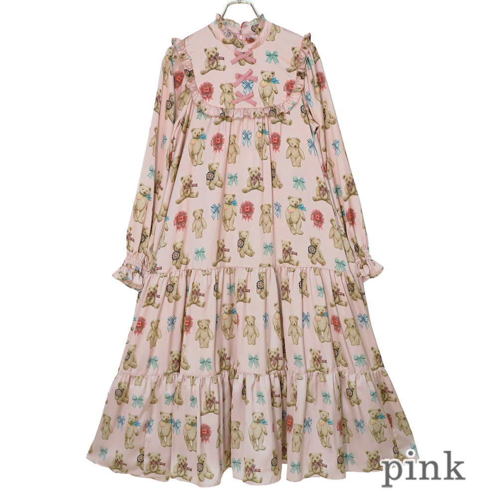 Classic Teddyロングワンピース (Classic Teddy long dress)