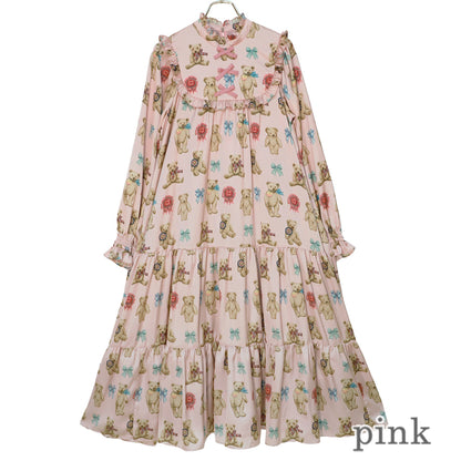 Classic Teddyロングワンピース (Classic Teddy long dress)