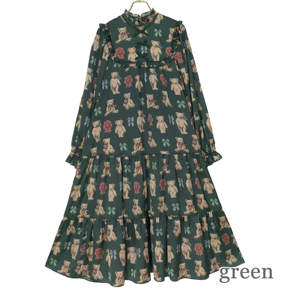 Classic Teddyロングワンピース (Classic Teddy long dress)