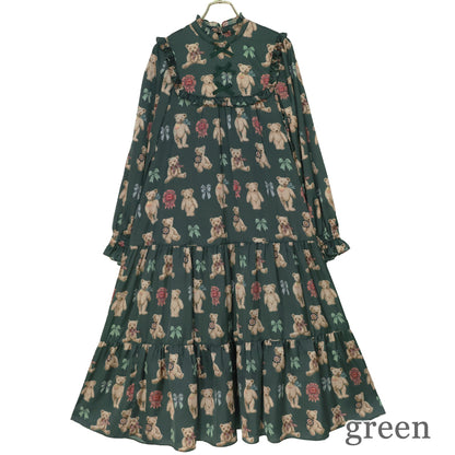 Classic Teddyロングワンピース (Classic Teddy long dress)