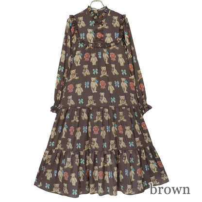 Classic Teddyロングワンピース (Classic Teddy long dress)