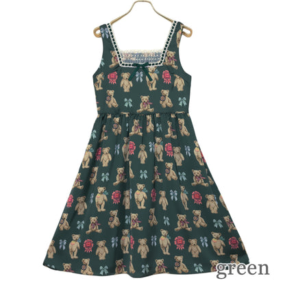 Classic Teddyノースリーブワンピース(Classic Teddy sleeveless dress)