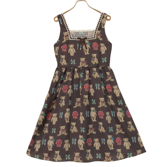 Classic Teddyノースリーブワンピース(Classic Teddy sleeveless dress)