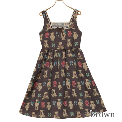 Classic Teddyノースリーブワンピース(Classic Teddy sleeveless dress)