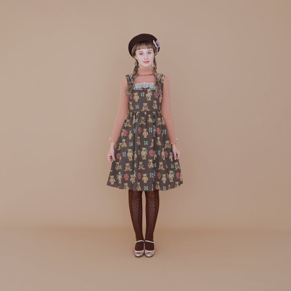 Classic Teddyノースリーブワンピース(Classic Teddy sleeveless dress)