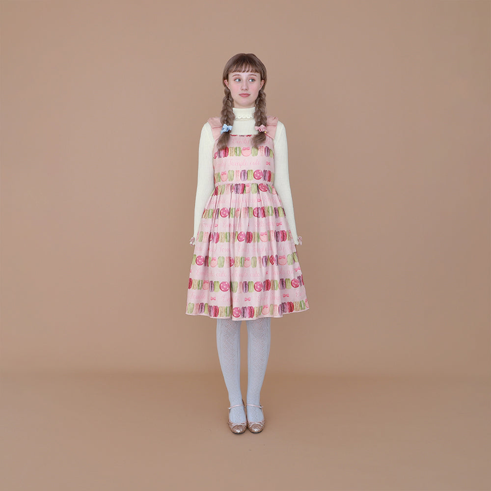 doux macaronノースリーブワンピース(doux macaron sleeveless dress)
