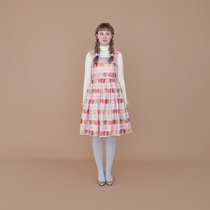 doux macaronノースリーブワンピース(doux macaron sleeveless dress)