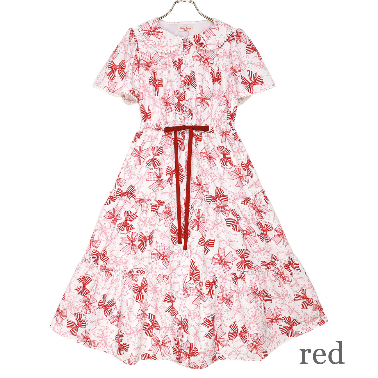 Ribbon Sketchロングワンピース(Ribbon Sketch long dress)【POP UP】