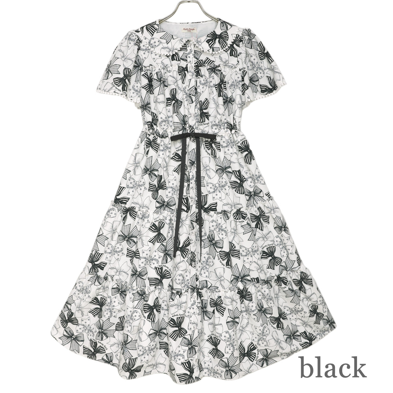 Ribbon Sketchロングワンピース(Ribbon Sketch long dress)【POP UP】