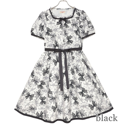Ribbon Sketchワンピース(Ribbon Sketch dress)【POP UP】