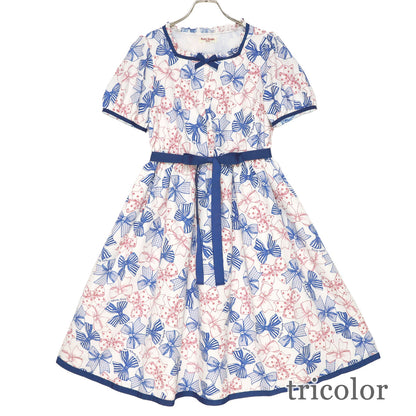 Ribbon Sketchワンピース(Ribbon Sketch dress)【POP UP】
