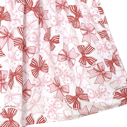 Ribbon Sketchノースリーブワンピース (Ribbon Sketch sleeveless dress)【POP UP】