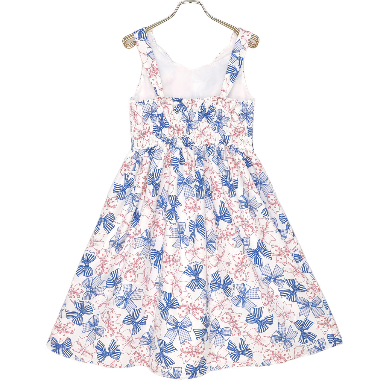 Ribbon Sketchノースリーブワンピース (Ribbon Sketch sleeveless dress)【POP UP】