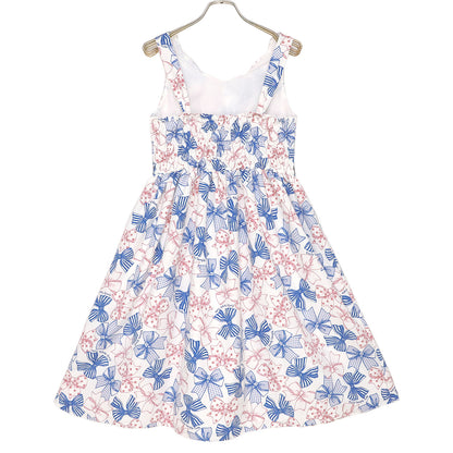 Ribbon Sketchノースリーブワンピース (Ribbon Sketch sleeveless dress)【POP UP】