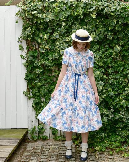 Ribbon Sketchロングワンピース(Ribbon Sketch long dress)【POP UP】
