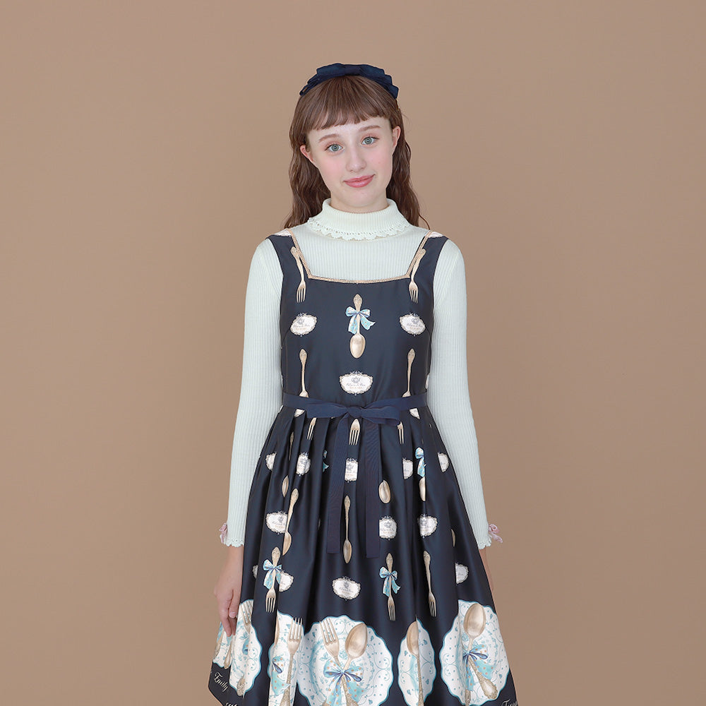 Royal Cutlery ノースリーブワンピース(Royal cutlery sleeveless dress)