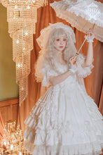 Load image into Gallery viewer, 【Antique Dress &amp; Ribbon Vail set】Baroque x Fukasawa Midori &quot;Porcelaine Doll&quot;
