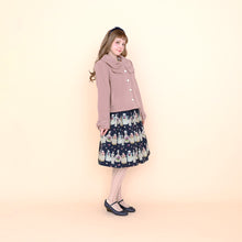 Load image into Gallery viewer, リボンカラーショートコート(Ribbon collar short coat)
