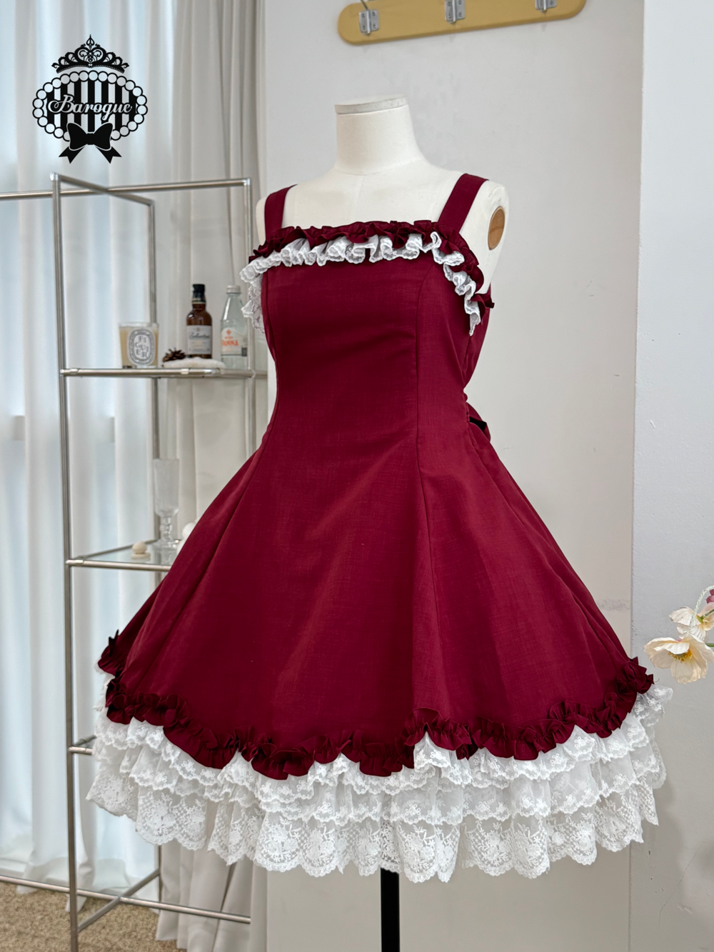 Mary Roseレースジャンパースカート