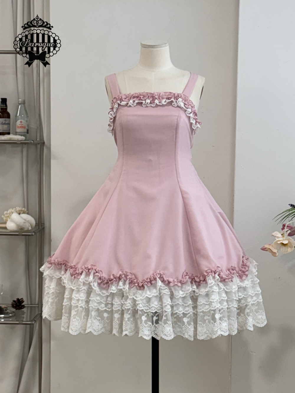 Mary Roseレースジャンパースカート