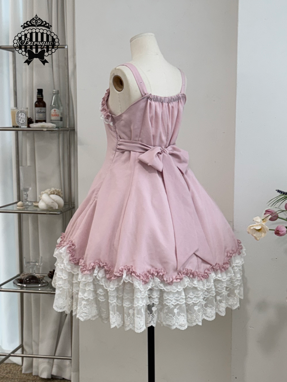 Mary Roseレースジャンパースカート