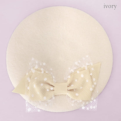 ドットチュールリボンベレー