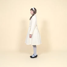 画像をギャラリービューアに読み込む, 【 2nd Reservation 】リボンカラーロングコート(Ribbon collar long coat)
