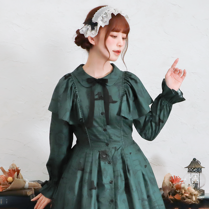 レースブリムヘアクリップ