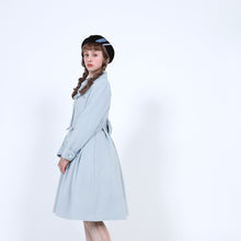 画像をギャラリービューアに読み込む, 【 2nd Reservation 】リボンカラーロングコート(Ribbon collar long coat)
