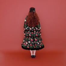 Load image into Gallery viewer, タータンRibbonAppleドレス(Tartan Ribbon Apple long dress)
