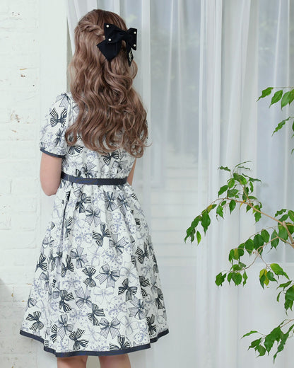 Ribbon Sketchワンピース(Ribbon Sketch dress)【POP UP】