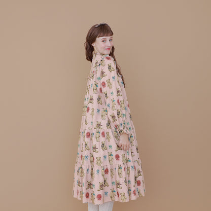 Classic Teddyロングワンピース (Classic Teddy long dress)