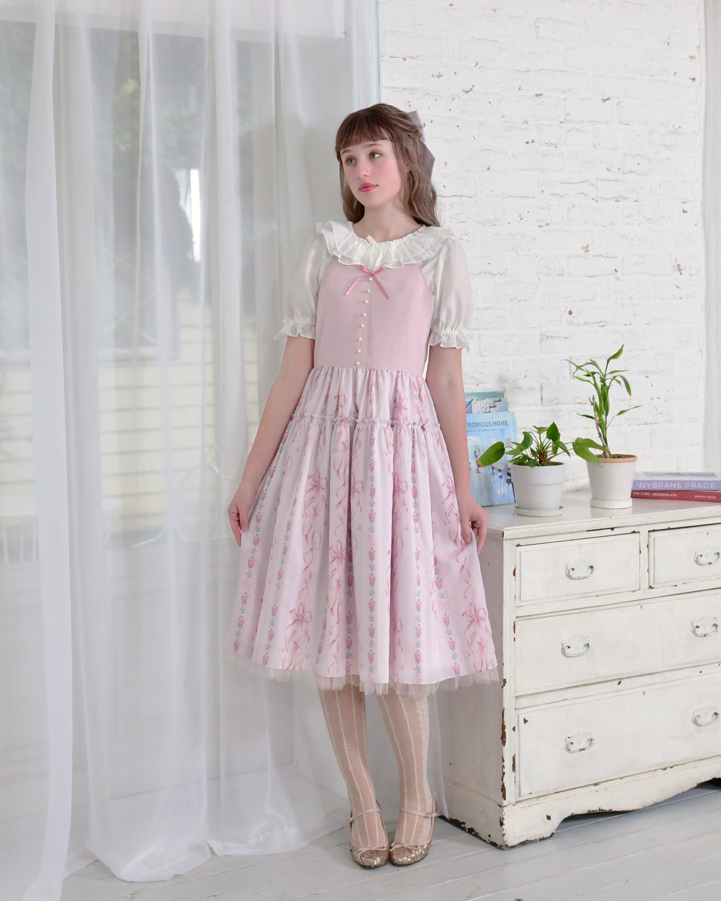 Pointesキャミソールワンピース(Pointes camisole dress)【POP UP】