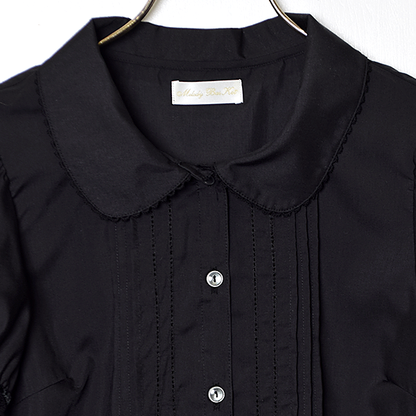 Melody刺繍半袖ブラウス