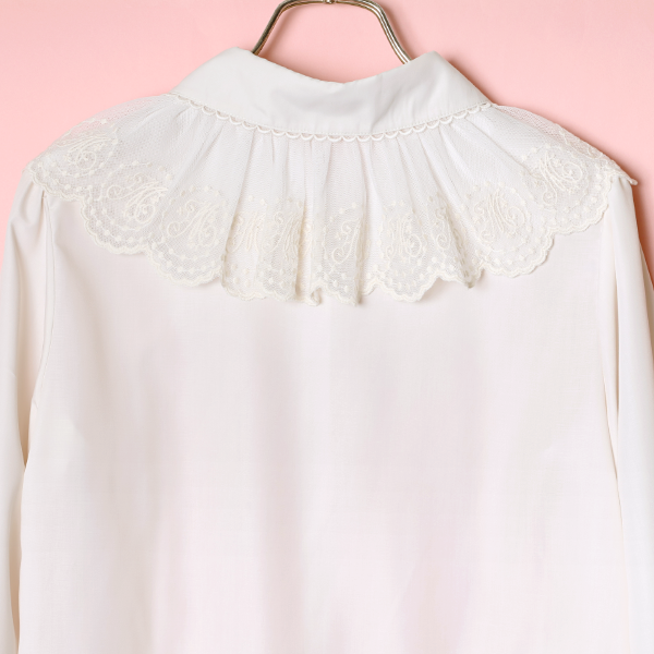 Melody lace long sleeve blouse