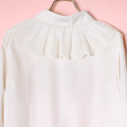 Melody lace long sleeve blouse
