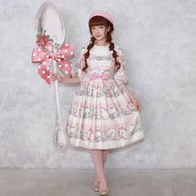 将图片加载到图库查看器，Rose cup collection dress
