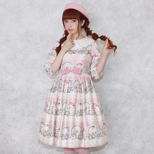 将图片加载到图库查看器，Rose cup collection dress
