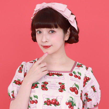 Grosgrain ribbon clip