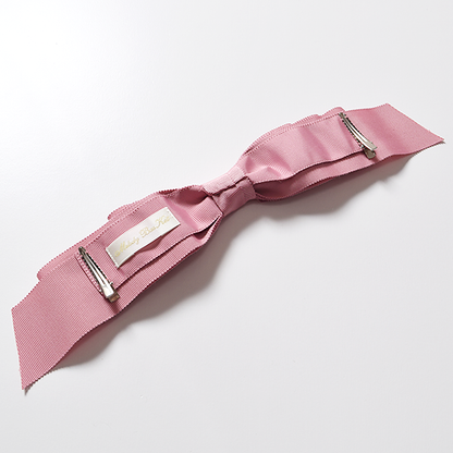 Grosgrain ribbon clip