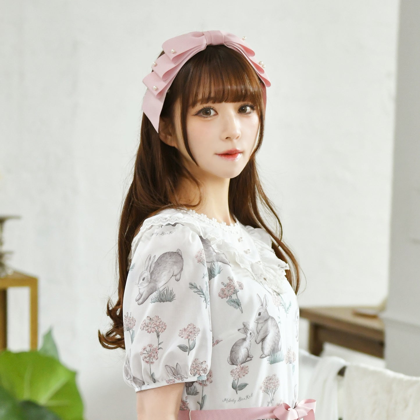 グログランリボンクリップ