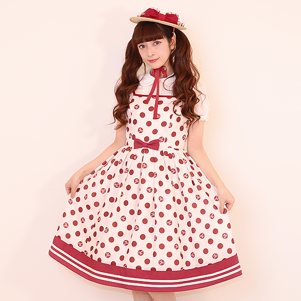 記憶の中の水玉ジャンパースカート