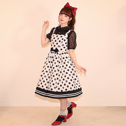記憶の中の水玉ジャンパースカート