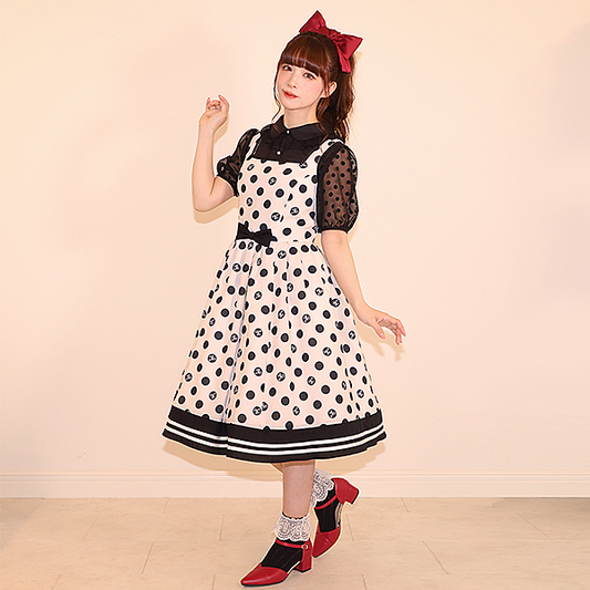 記憶の中の水玉ジャンパースカート