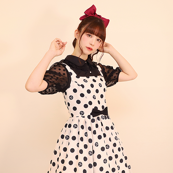 記憶の中の水玉ジャンパースカート