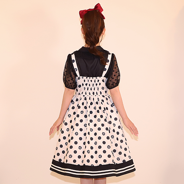 記憶の中の水玉ジャンパースカート