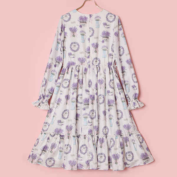 Lavender garden dress