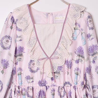 Lavender garden dress