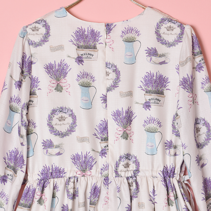 Lavender garden dress