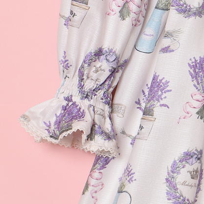 Lavender garden dress